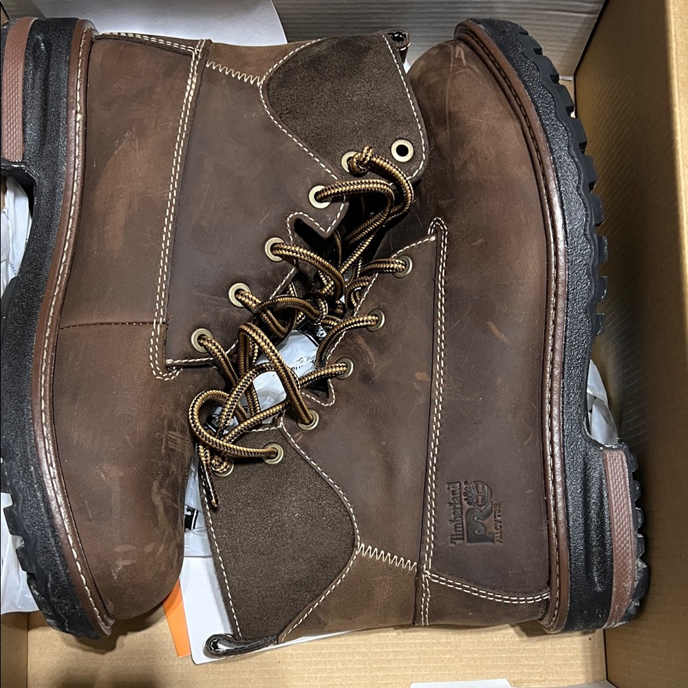 Timberland woman Dark Brown Leather Boots